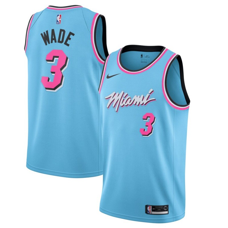 Maillot Basket Homme Miami Heat Personnalisé 2020-21 City Edition Swingman