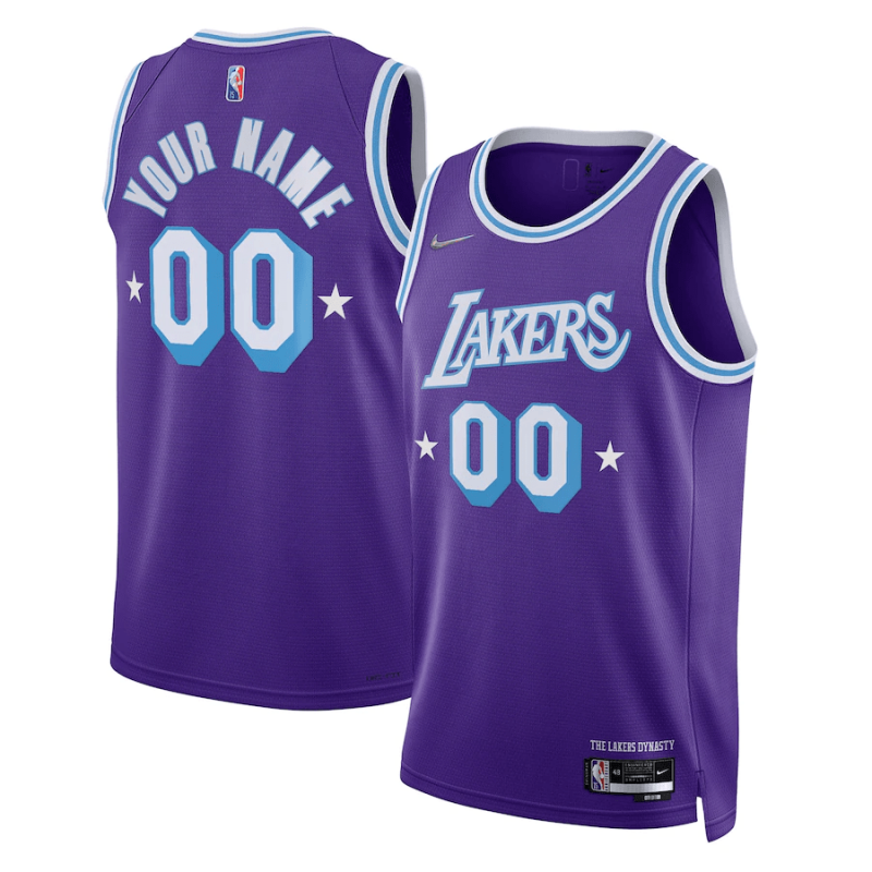 LOS ANGELES LAKERS LEBRON JAMES 2020-2021 CITY EDITION FULL