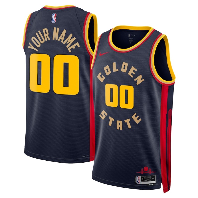 Maillot NBA Golden State Warriors 2024-2025 Swingman Navy City Edition