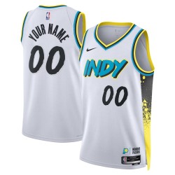 Maillot NBA Indiana Pacers 2024-2025 Swingman Blanc City Edition