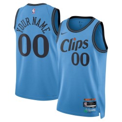 Maillot NBA Los Angeles Clippers 2024-2025 Swingman Bleu City Edition