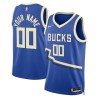 Maillot NBA Milwaukee Bucks 2024-2025 Swingman Bleu City Edition