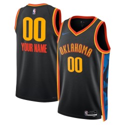 Maillot NBA Oklahoma City Thunder 2024-2025 Swingman Navy City Edition