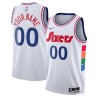 Maillot NBA Philadelphia 76ers 2024-2025 Swingman Blanc City Edition