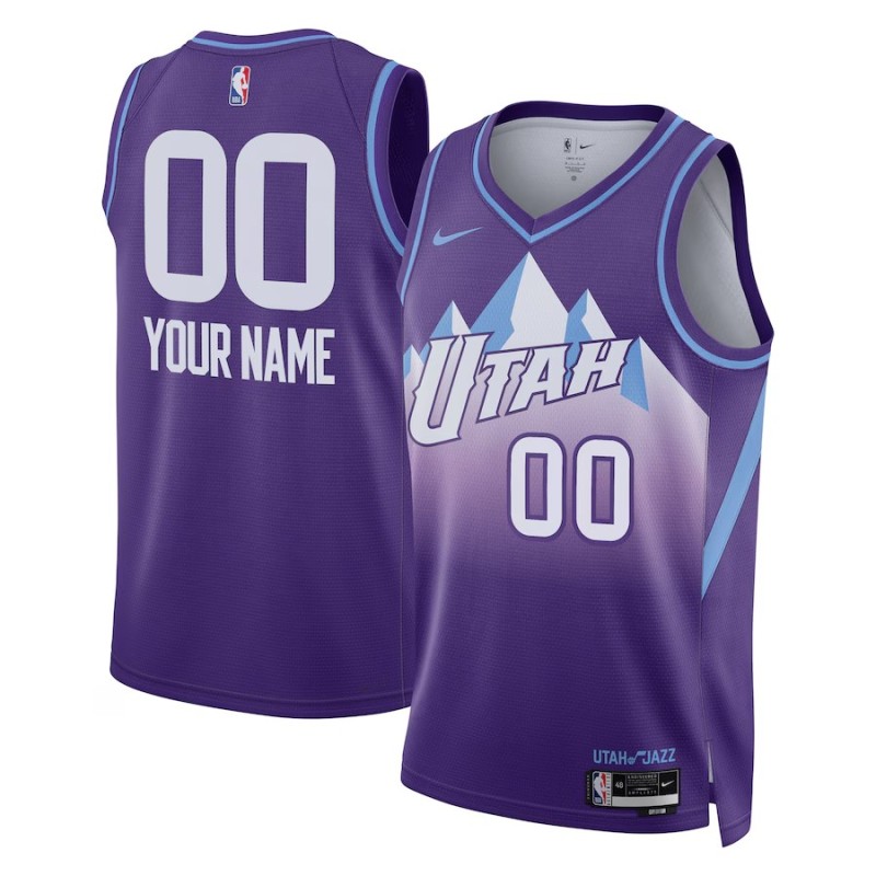 Maillot NBA Utah Jazz 2024-2025 Swingman Violet City Edition